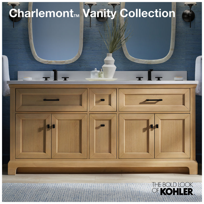 Kohler Charlemont 36 In. Bathroom Vanity Cabinet With Sink And Quartz ...